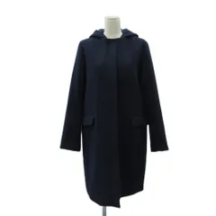 ジ エンポリアム THE EMPORIUM コート ロング丈 2WAY L 紺 ネイビー フード付き /SM36 ■ECA005のサムネイル