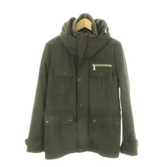ティーケーミクスパイス タケオキクチ THE SHOP TK MIXPICE コート XL 緑 グリーン スタンドカラー フード収納 ポケット /MN6 ■ECA005のサムネイル