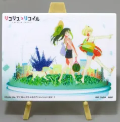 【中古】雑貨 錦木千束＆井ノ上たきな/ED・浮き輪 イーゼル付きミニプレート 「一番くじ リコリス・リコイル 2弾」 G賞