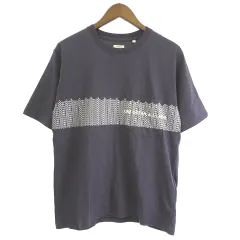 ナナミカ nanamica 25SS S25SI021 OOAL グラフィック ポケットTシャツ カットソー 半袖 ネイビー 紺 0のサムネイル