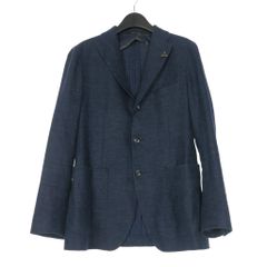 美品】LARDINI ラルディーニ ロロピアーナ ジャケット 50 ネイビー