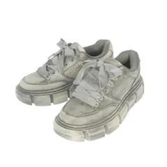 ザラ ZARA Chunky Lace Up Sneakers チャンキーソール スニーカー 靴 42 グレー/ホワイト 2249/420/802
