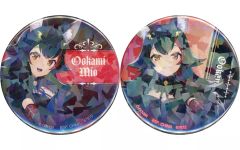【中古】バッジ・ピンズ 大神ミオ(ホログラム) 缶バッジセット 「一番くじ ホロライブ ～Villain Style～」 缶バッジ賞