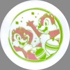[중고] 접시·찻잔 칩 & 데일 콩 접시 [가챠 가챠 디즈니 2020] 도쿄 디즈니 리조트 한정