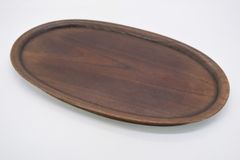 Karl Holmberg カールホルムベリ チーク オバールトレイ 特大 - メルカリ
