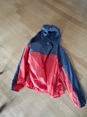 UNIQLO ユニクロ ウィンドブレーカー XL ダーク グレー/レッド