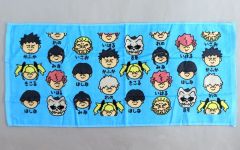 [중고]타월·수건 세트(블루) TOWEL(페이스타올) [괴수 8호×오에카키씨]