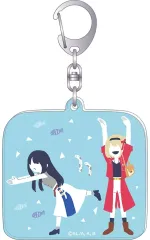 【中古】キーホルダー 錦木千束＆井ノ上たきな(水族館) アクリルキーホルダー ゆるパレット 「リコリス・リコイル」