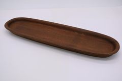 Karl Holmberg カールホルムベリ チーク オバールトレイ 特大 - メルカリ