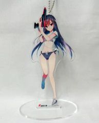 [중고] 열쇠 고리 마스코트 (캐릭터) 흑설 공주 전격 문고 아크릴 마스코트 [악셀 월드] 전격 문고 가을 축제 2016 상품
