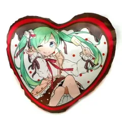 【中古】クッション・抱き枕・本体(キャラクター) ミク(レッド) ハイパージャンボ バレンタインハート型クッション 「初音ミク」