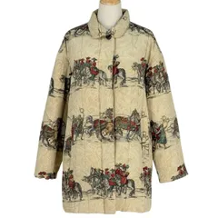 バーバリー BURBERRY ロゴボタン コート 騎士の行列 アウター ベージュ レディース 【中古】のサムネイル