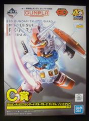 BANDAI SPIRITS 이치 반 쿠지 기동 전사 건담 건프라 40 주년 C상 SD 건담 EX 스탠다드 RX-78-2 건담 솔리드 클리어