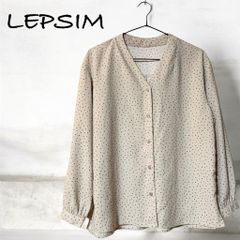 LEPSIM 2WAYシアー長袖シャツ バンビ柄 完売品 新品 - メルカリ