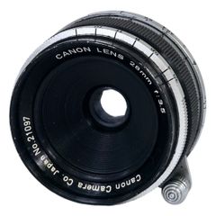 CANON LENS 28mm f/3.5 ライカLマウント ヴィンテージレンズ - メルカリ