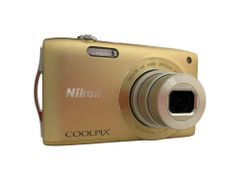 Nikon COOLPIX S3300 ゴールド - メルカリ
