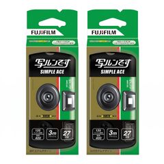 FUJIFILM 写ルンです SIMPLE ACE 27枚撮り 4個セット - メルカリ