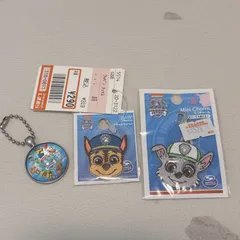 パウパトロール チェイス ロッキー ワッペン チャーム キーホルダー セットのサムネイル