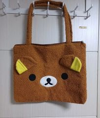 新品同様】超レア リラックマ ふわふわフェイスバッグ トートバッグ