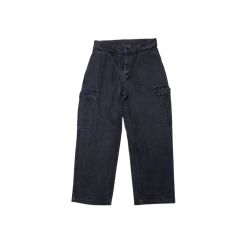 希少】PWA LINEN MIX DENIM TROUSERS XL 黒 - メルカリ