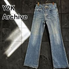archive フレアデニム 赤耳 シンチバック ハチノス Y2K - メルカリ
