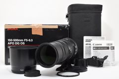 シグマ SIGMA DG 150-500mm APO OS HSM CANON - メルカリ