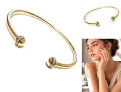 PIAGET　ピアジェ　K18 PG　Possession バングル　ダイヤモンド　ポセション ブレス　パヴェ ダイヤ　18K ピンクゴールドのサムネイル