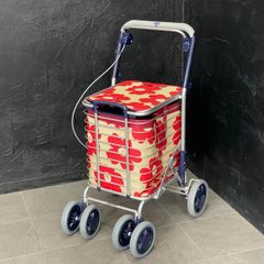 く*み様 未使用 スワレル キャリーカート シルバーカー イエロー