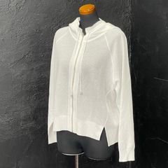 現行】セオリー 25SS シアークレープ ジップブルゾンフーディー