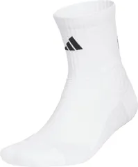 アディダス adidas バスケットボール セレクト ミッド クルーソックス  TI789 KB9254 ホワイト/ブラック