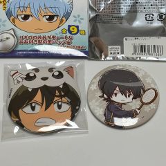 銀魂 坂田銀時 高杉晋助 アニくじ 第6弾 はろうぃん妖怪編 C賞 缶