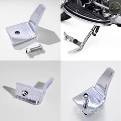 オートバイ用スタンド、キックスタンド、延長キット、フットペダルパーツ、ハーレー、ソフテイル、ファットボーイ、クロスボーンズ、デラッのサムネイル
