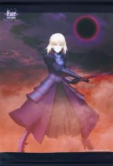 [중고] 태피스트리 세이버 오르타 B2 태피스트리 [극장판 Fate/stay night[Heaven's Feel]×T 카드] 회원 한정 판매 상품