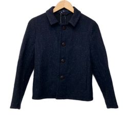 美品 トリコ コムデギャルソン 丸襟ジャケット ウールジャケット