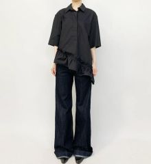 美品 マルニ MARNI リネンシャツ フラワーモチーフ グリーン系 - メルカリ