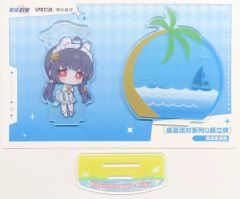 [중고] 아크릴 스탠드 아크릴 패널 카스자와 미유 모리카 파대 (파티) 시리즈 데포루메아쿠리루스탄도 [블루 아카이브 × IPSTAR] 중국 한정