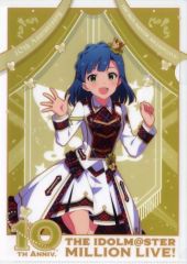 [중고] 클리어 파일 나나오 유리코 A4 클리어 파일 리프롤로그 Xver. [THE IDOLM@STER MILLION LIVE! 10th Anniversary Final Shop in 코토부키야 아키하바라관]