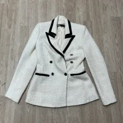 ZARA ザラ レディース ツイード ダブル ブレスト ブレザー ジャケット XS/85