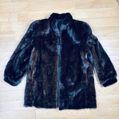 エチュード　サガミンク　ロングコート　ミンク　本毛皮　ブラック エチュード サガミンク ロングコート ミンク 本毛皮 ブラック - メルカリ