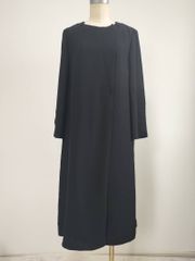 Rifanne Liz 東京ソワール ロング丈 フォーマルワンピース ネイビー