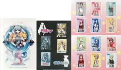 【中古】クリアファイル まぜてよ★生ボイス+初音ミク＆鏡音リン・レン コラボクリアファイル＆コレクションカードセット C73限定アイテム