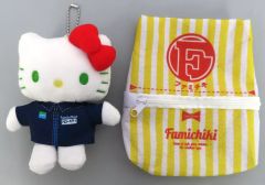 サンリオコラボ】ファミチキ ポチャッコ ぬいぐるみ キーホルダー