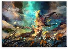 メメントモリ キャラファインボード キャンバス 天泣の魔女 ルサールカ