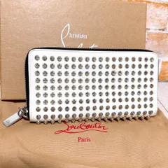 (美品) Christian Louboutin(ルブタン)長財布 ラウンドファスナー スタッズのサムネイル