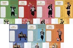 【中古】グッズセット 全7種セット 「東京リベンジャーズ×サンリオキャラクターズ チケットホルダー＆チケット風ステッカーセット」 ローソン・Loppi・HMV＆BOOKS online限定