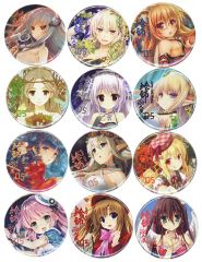 絵師100人展16 缶バッジまとめ売り - メルカリ