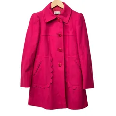 RED VALENTINO(レッドバレンチノ) コート サイズ42 L レディース美品  - ピンク 長袖/肩パッド/秋/冬のサムネイル