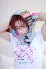 BOYNEXTDOOR(ボイネク) イハン(LEEHAN)ソンミンジュ/ エイブリー 森ガール マフラー ヴィンテージ ボヘミアン 感性 エスニックのサムネイル
