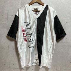 FUBU フブ ゲームシャツ ユニフォーム 刺繍ロゴ 3XL 黒 ヒップホップ