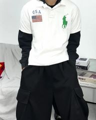 ラルフローレン ポロシャツ ロサンゼルス チーフキーフ 入手困難 y2k